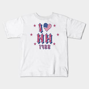 I Love NH - 1788 Kids T-Shirt